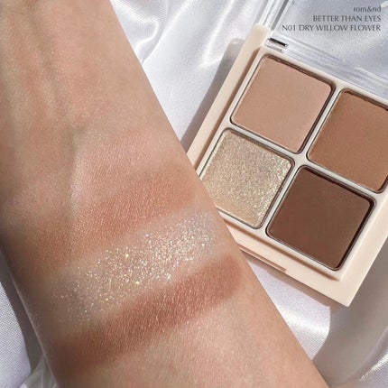 ベターザンアイズ/rom&nd/アイシャドウパレットを使ったクチコミ(4枚目)