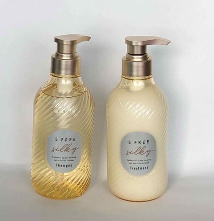 シャンプー シルキースムース/トリートメント シルキースムース /S FREE/市販シャンプーを使ったクチコミ(1枚目)