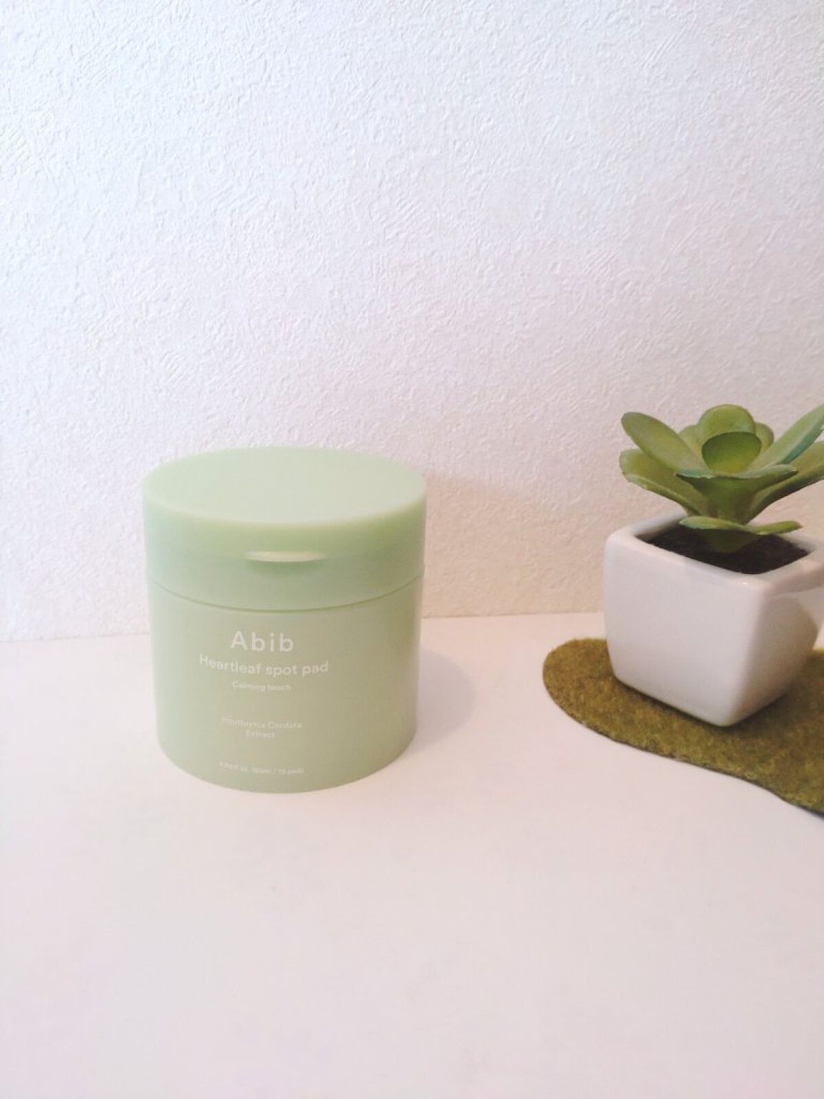 ドクダミカーミングタッチスポットパッド/Abib /トナーパッドを使ったクチコミ（2枚目）