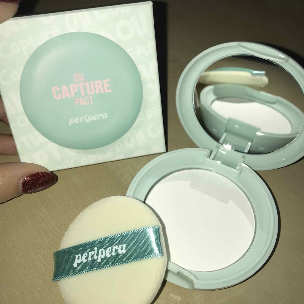 オイルキャプチャーパクト/PERIPERA/プレストパウダーを使ったクチコミ(1枚目)