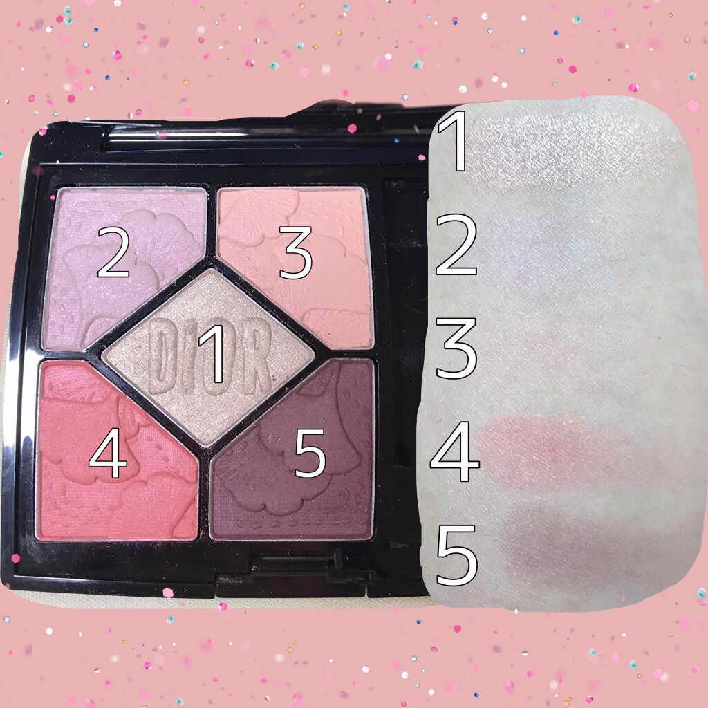 サンク クルール/Dior/アイシャドウパレットを使ったクチコミ(2枚目)