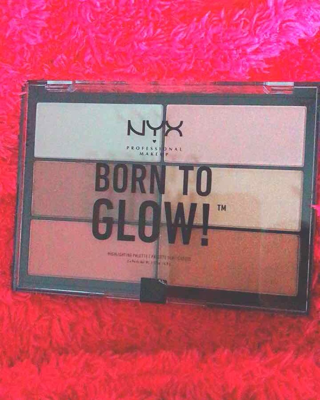 ボーントゥーグロー ハイライトパレット/NYX Professional Makeup/パウダーハイライトを使ったクチコミ（1枚目）