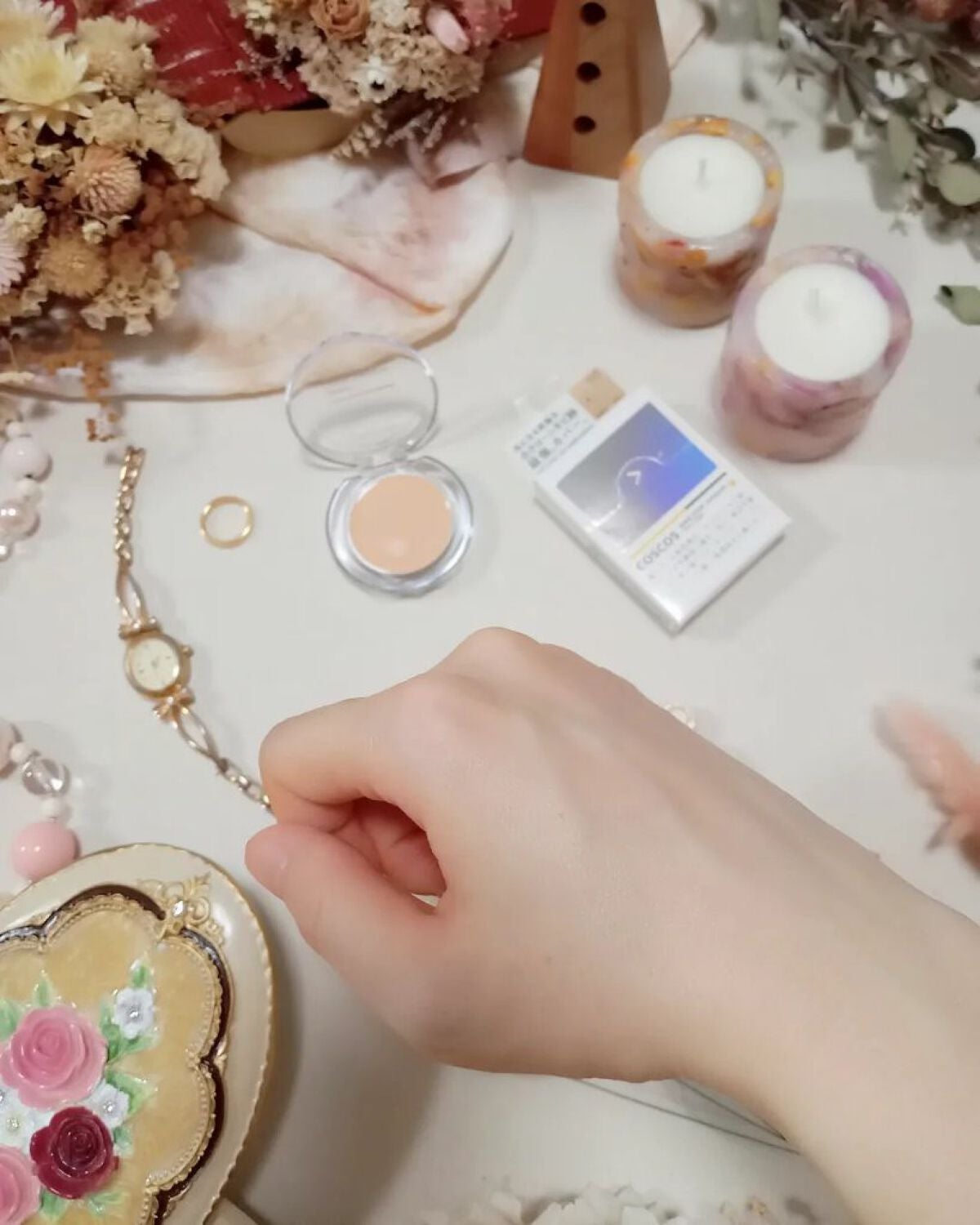 COSCOS コンシーラー/COSCOS/クリームコンシーラーを使ったクチコミ(4枚目)