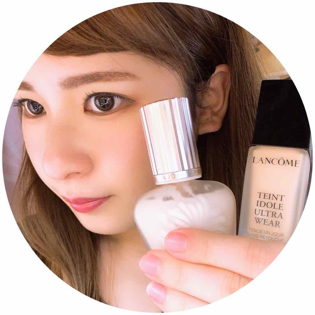 タンイドル ウルトラ ウェア リキッド/LANCOME/リキッドファンデーションを使ったクチコミ（2枚目）