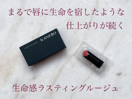 ルージュスターヴァイブラント/KANEBO/口紅を使ったクチコミ(1枚目)