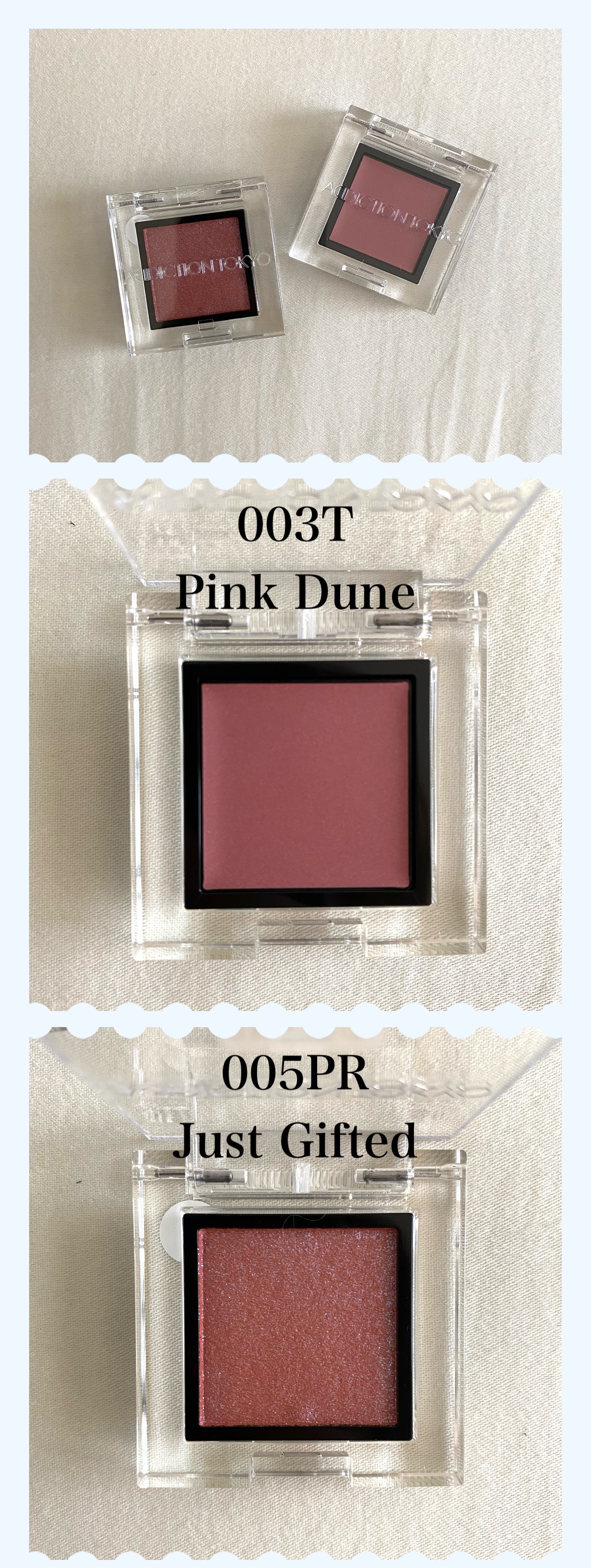 アディクション　ザ アイシャドウ マルチ ティント 003T Pink Dune/ADDICTION/ジェル・クリームアイシャドウを使ったクチコミ（1枚目）