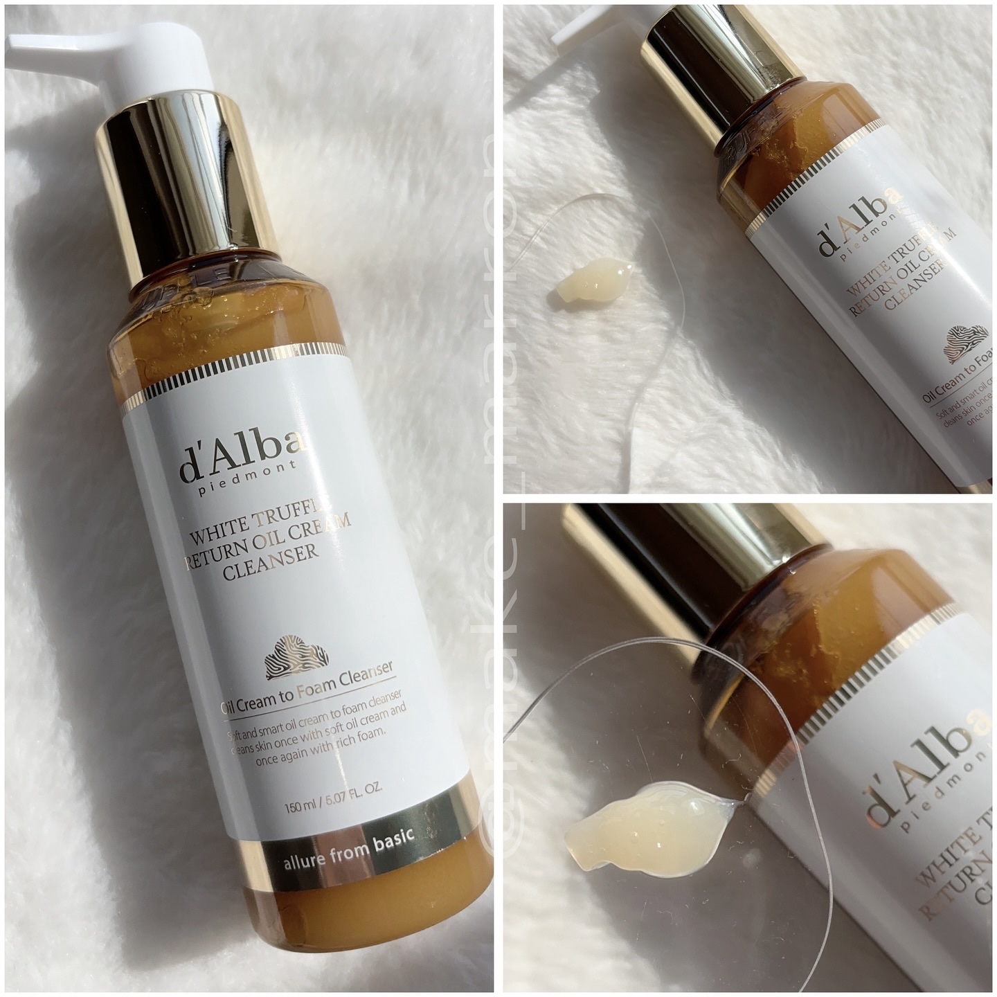 ホワイトトリュフリターンオイルクリームクレンザー/ダルバ/クレンジングを使ったクチコミ（2枚目）