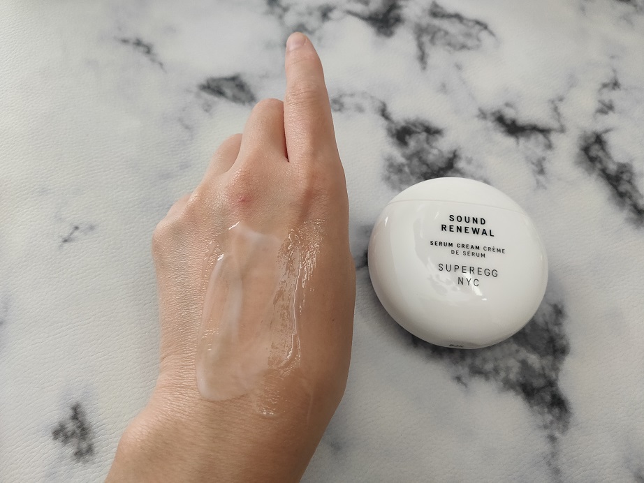 サウンド リニューアル セラムクリーム/SUPEREGG /フェイスクリームを使ったクチコミ（1枚目）