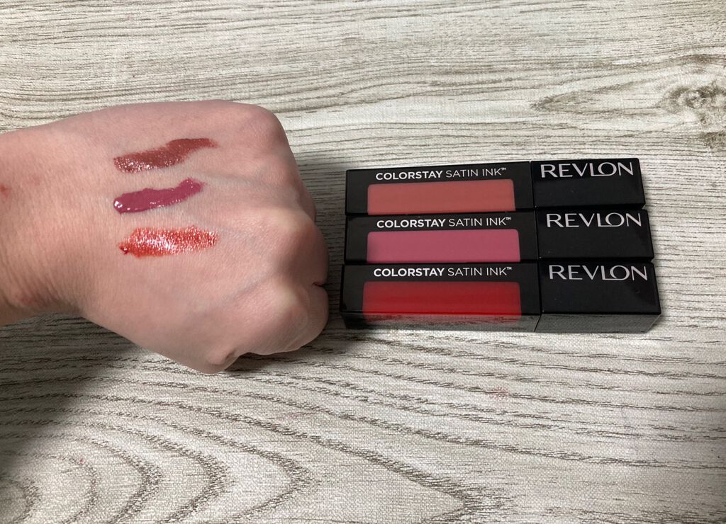 カラーステイ サテン インク/REVLON/口紅を使ったクチコミ（2枚目）