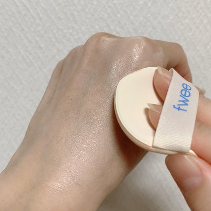 フィー クッションエッグフィットカバー/fwee/クッションファンデーションを使ったクチコミ(5枚目)