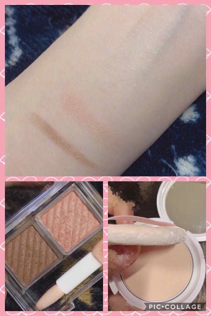 アイ カラー(チップ付)/ちふれ/アイシャドウパレットを使ったクチコミ(2枚目)