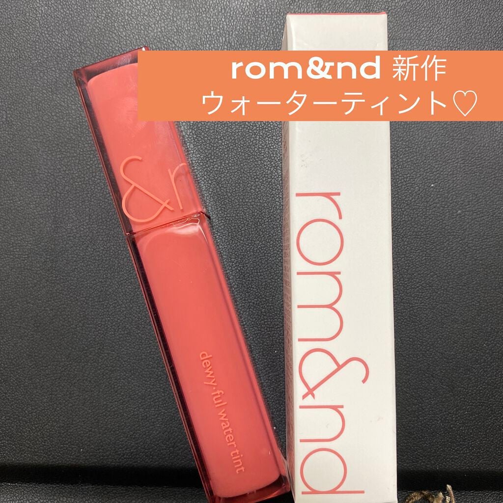 デュイフルウォーターティント/rom&nd/リップティントを使ったクチコミ(1枚目)