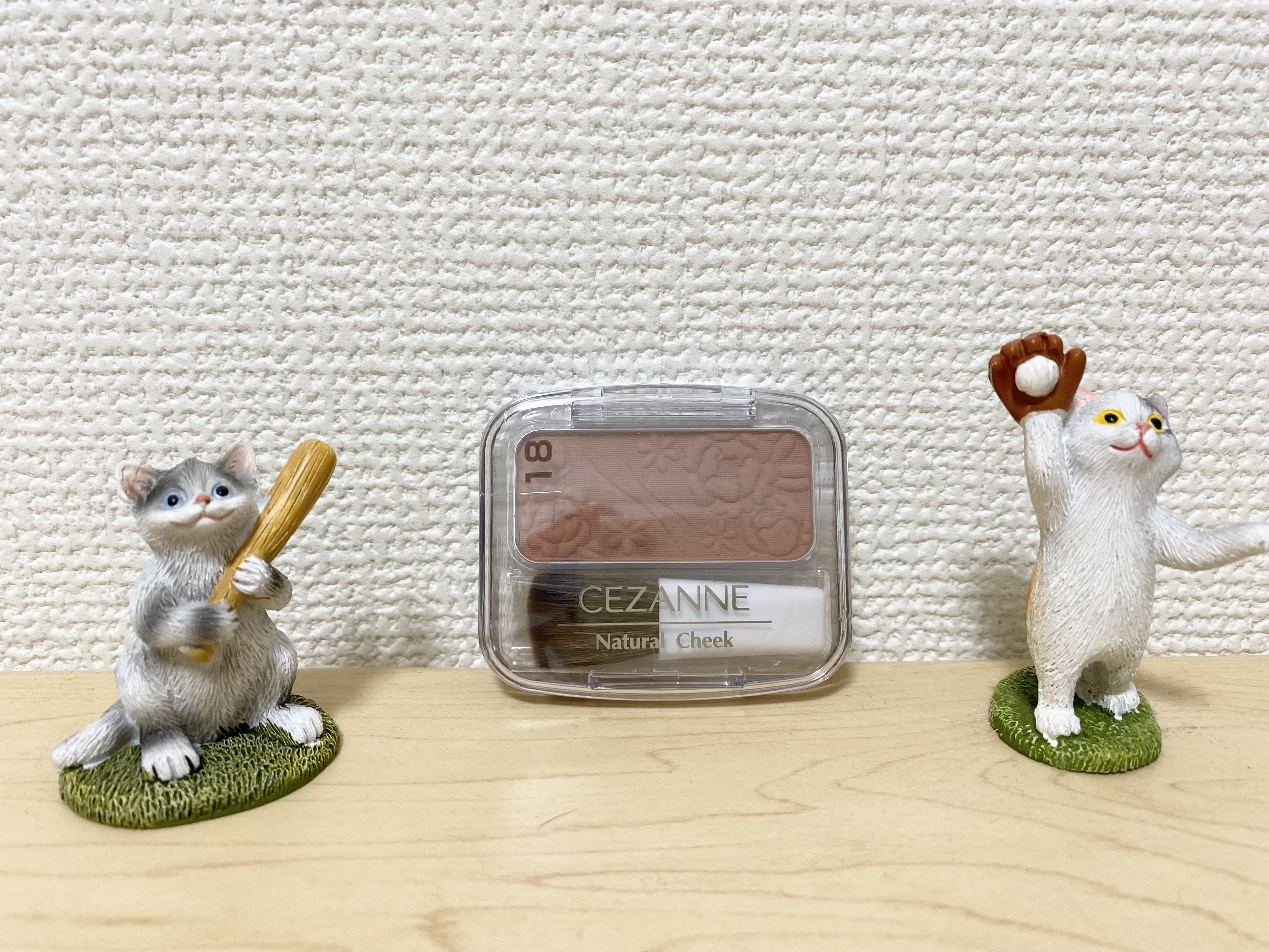 ナチュラル チークN/CEZANNE/パウダーチークを使ったクチコミ（1枚目）