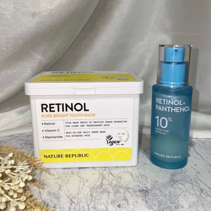 キューブマスク レチノール/ネイチャーリパブリック/シートマスク・パックを使ったクチコミ(1枚目)