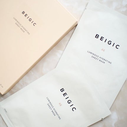 ルミナスハイドレーティングシートマスク/BEIGIC/シートマスク・パックを使ったクチコミ(1枚目)