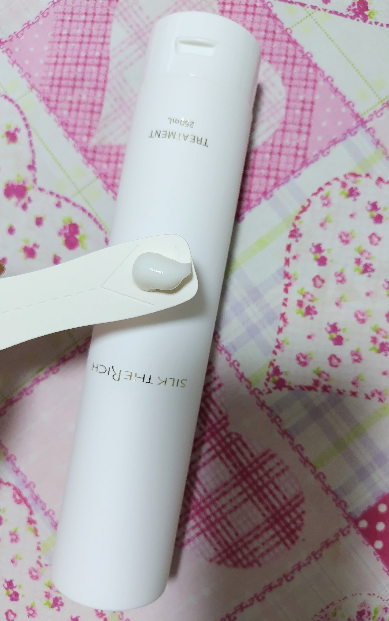 SILK THE RICH モイスト&リペア シャンプー・トリートメント/SILK THE RICH/市販シャンプーを使ったクチコミ（3枚目）