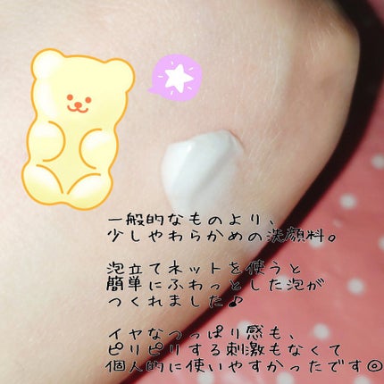 しっとりクレンジング洗顔 NC/なめらか本舗/洗顔フォームを使ったクチコミ(2枚目)