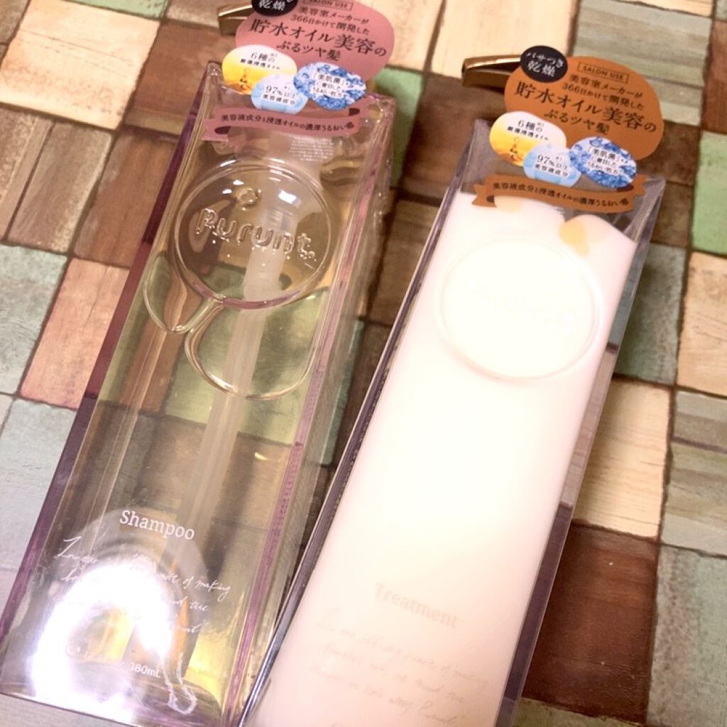 プルント モイストリッチ美容液シャンプー/モイストリッチリペア美容液トリートメント/Purunt./市販シャンプーを使ったクチコミ(1枚目)