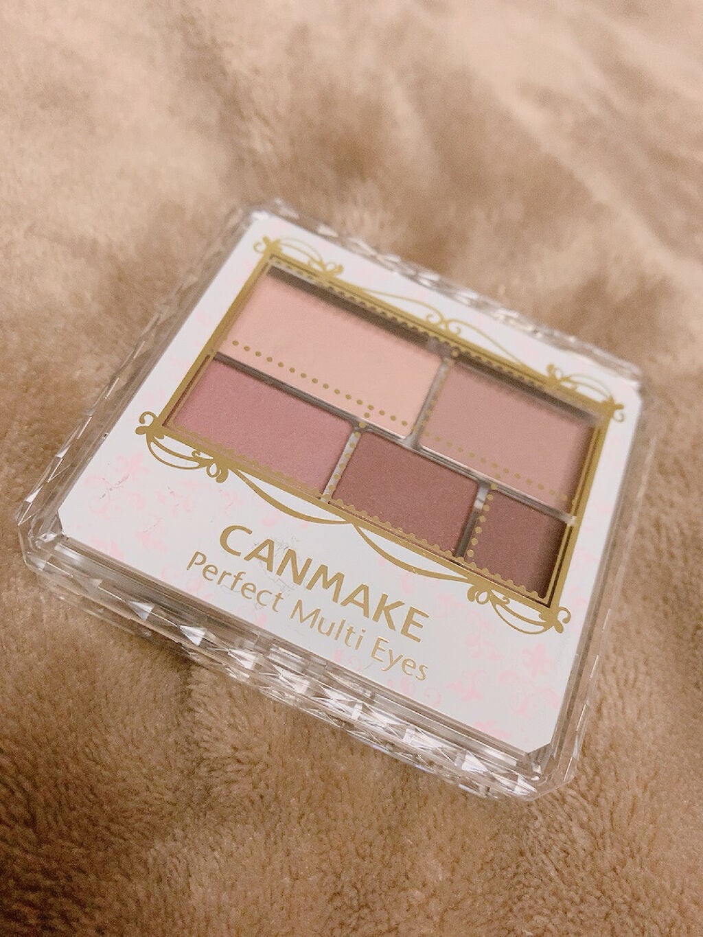 パーフェクトマルチアイズ/キャンメイク/アイシャドウパレットを使ったクチコミ(1枚目)