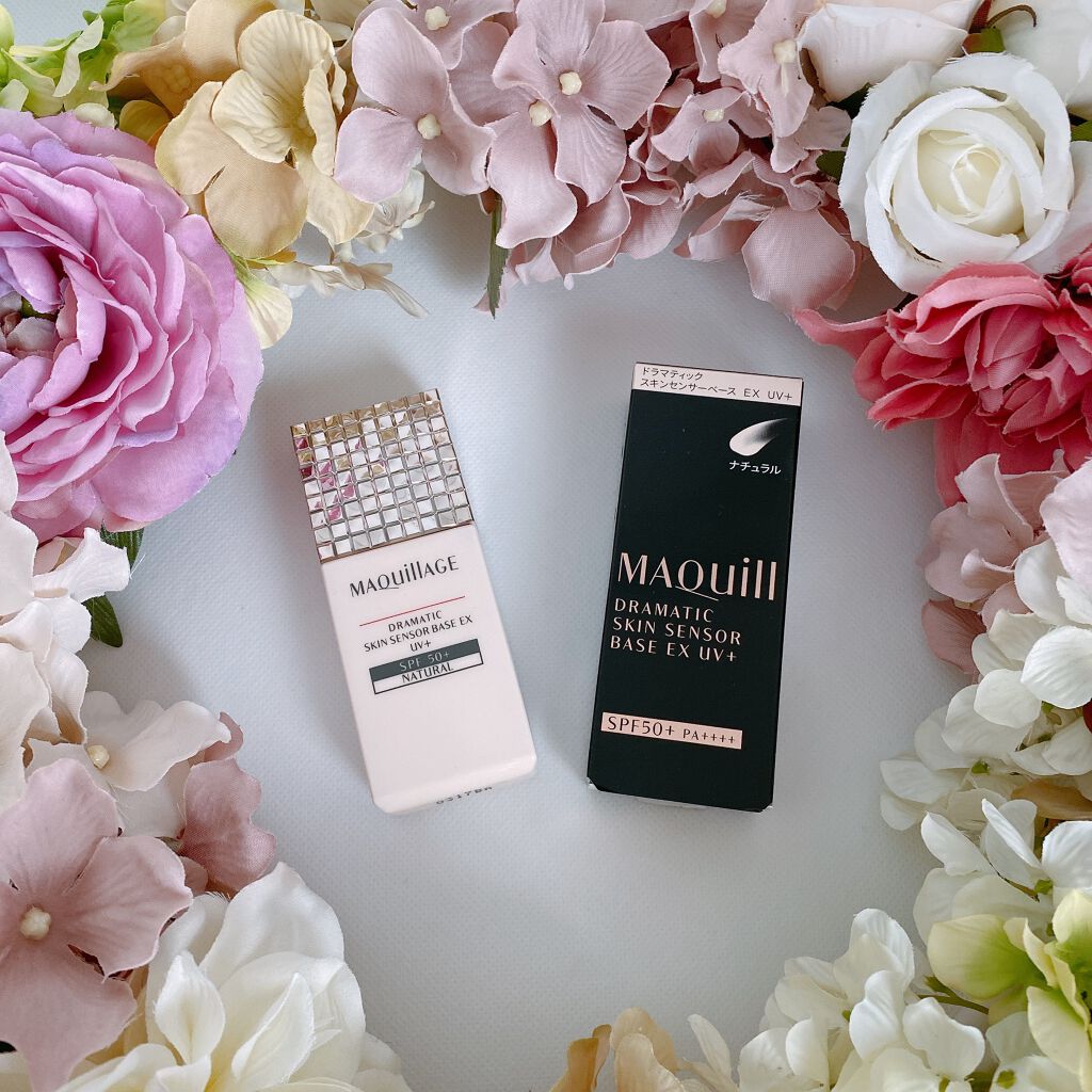 ドラマティックスキンセンサーベース EX UV+/マキアージュ/化粧下地を使ったクチコミ（2枚目）