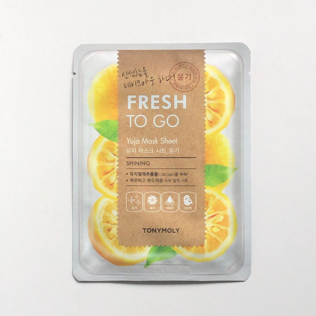 Fruit Sheet Mask /TONYMOLY/シートマスク・パックを使ったクチコミ（1枚目）