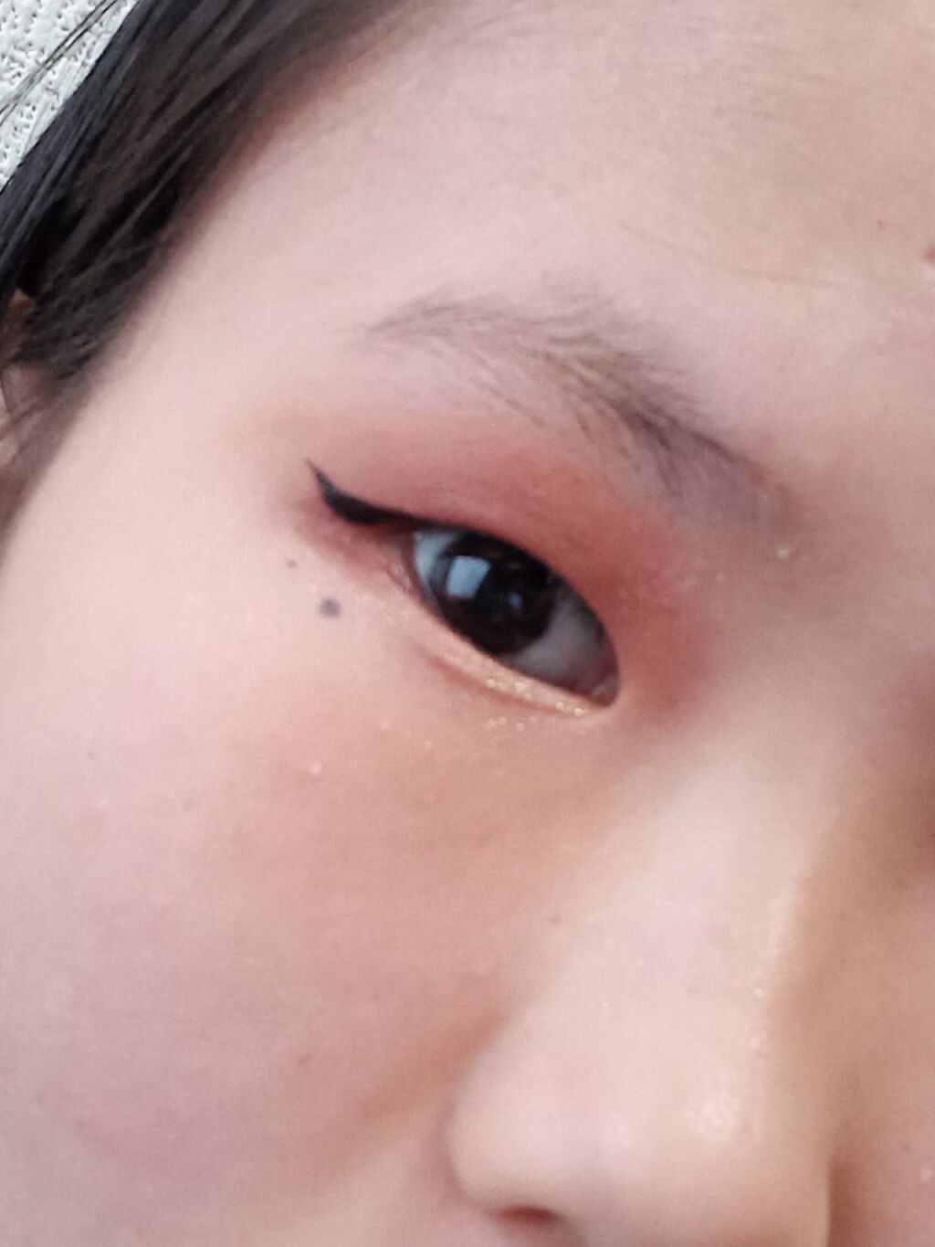 WHY NOT SPINNS リキッドアイライナー ブラック/DAISO/リキッドアイライナーを使ったクチコミ（1枚目）