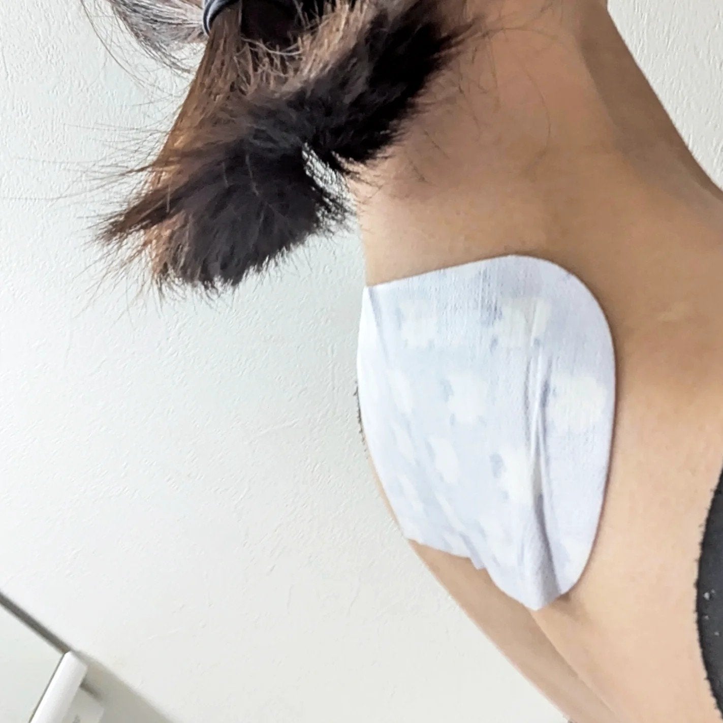 めぐりズム 蒸気でグッドナイト 首もと あったかシート 無香料/めぐりズム/その他を使ったクチコミ(3枚目)