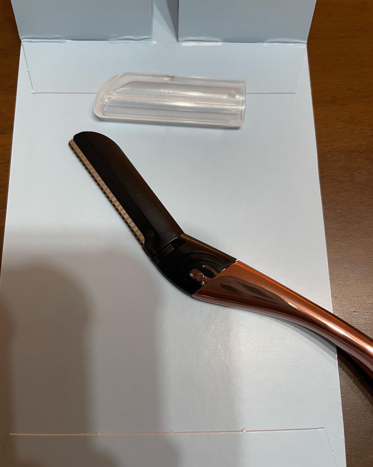 サロンプラス トーンアップ フェイススムーサー ホルダー（刃付き）/サロンプラス/シェーバーを使ったクチコミ（2枚目）