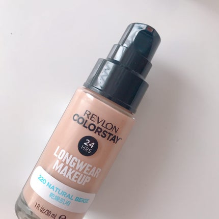 カラーステイ ロングウェア メイクアップ D/REVLON/リキッドファンデーションを使ったクチコミ(2枚目)