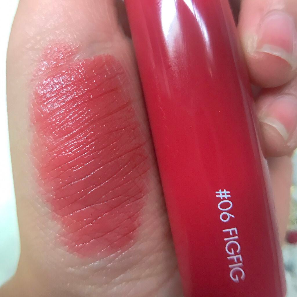 ジューシーラスティングティント/rom&nd/リップティントを使ったクチコミ(3枚目)