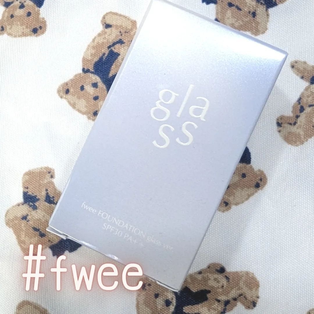 フィーファンデーションガラス/fwee/リキッドファンデーションを使ったクチコミ(3枚目)