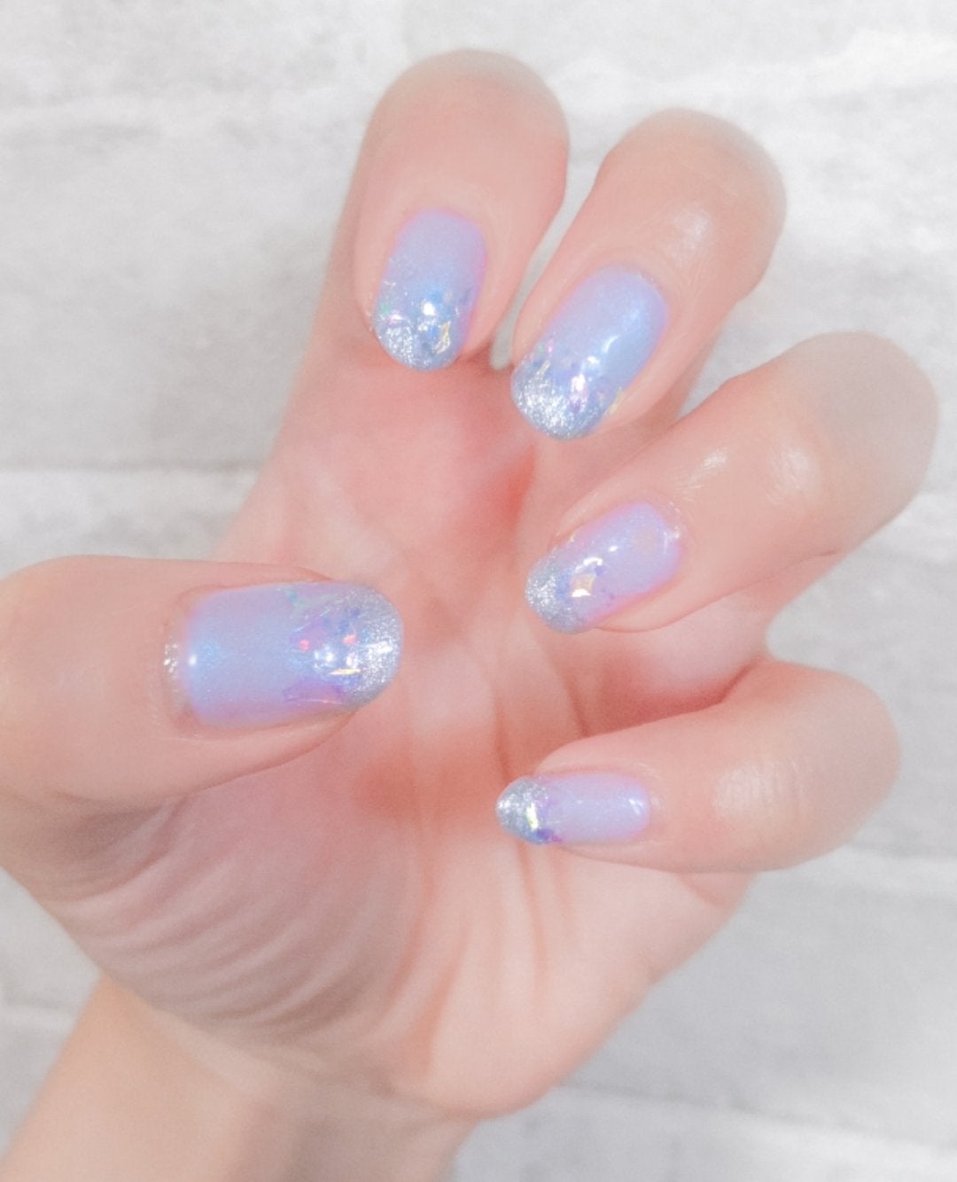 グリッター6個セット/DAISO/ネイルチップ・パーツを使ったクチコミ(3枚目)