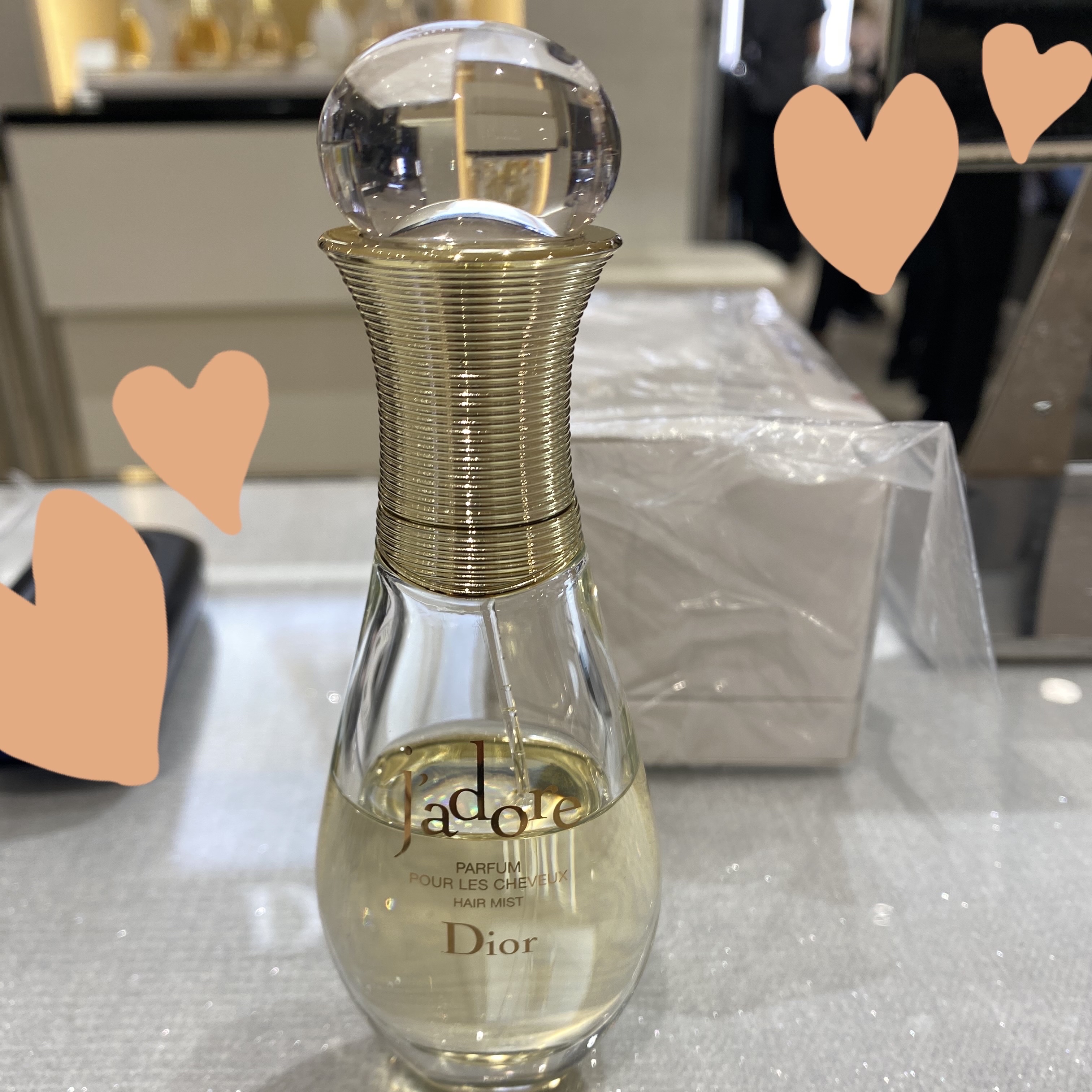 ジャドール ヘア ミスト/Dior/ヘアミストを使ったクチコミ（2枚目）