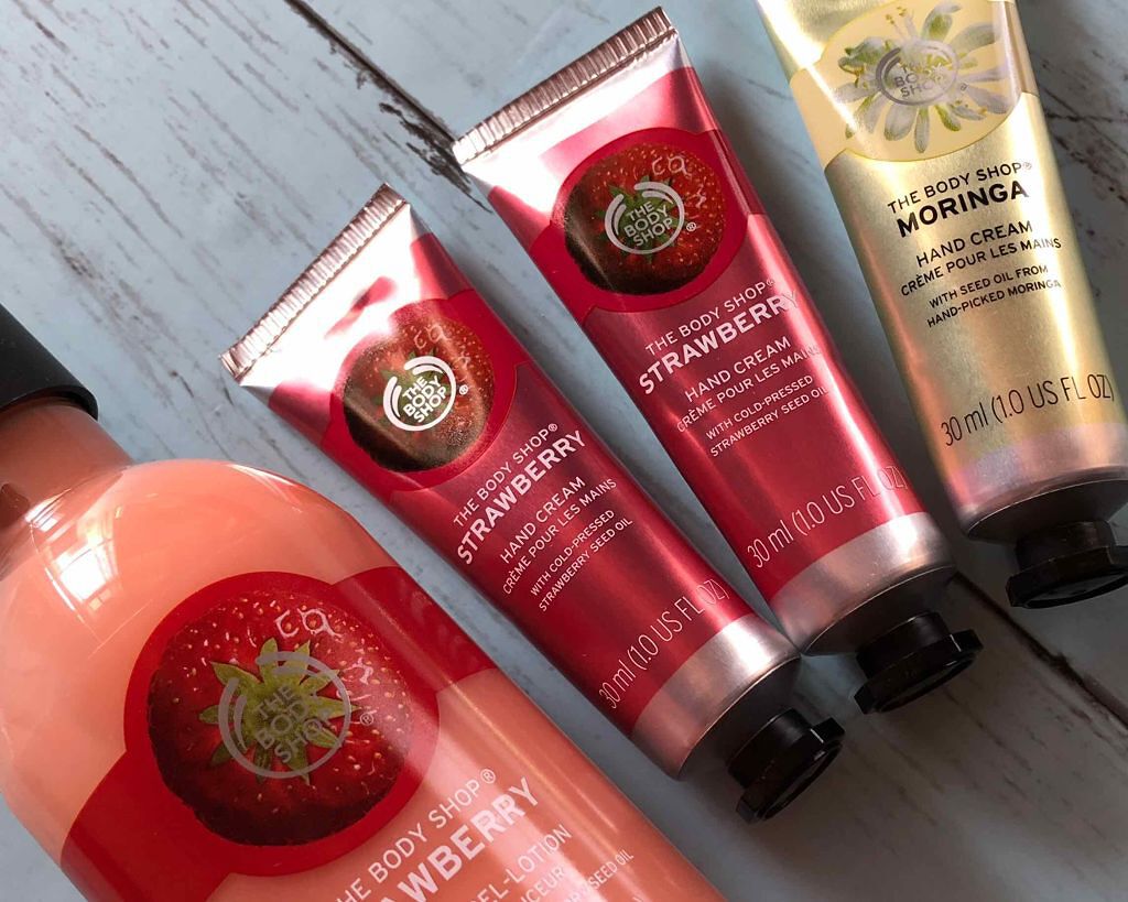 ハンドクリーム モリンガ/THE BODY SHOP/ハンドクリームを使ったクチコミ（1枚目）