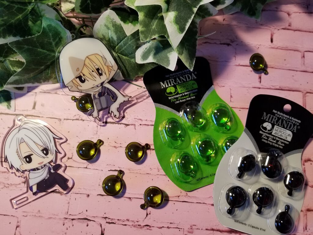 ヘアビタミン シャイニーヘアオイル/MIRANDA/ヘアオイルを使ったクチコミ（1枚目）