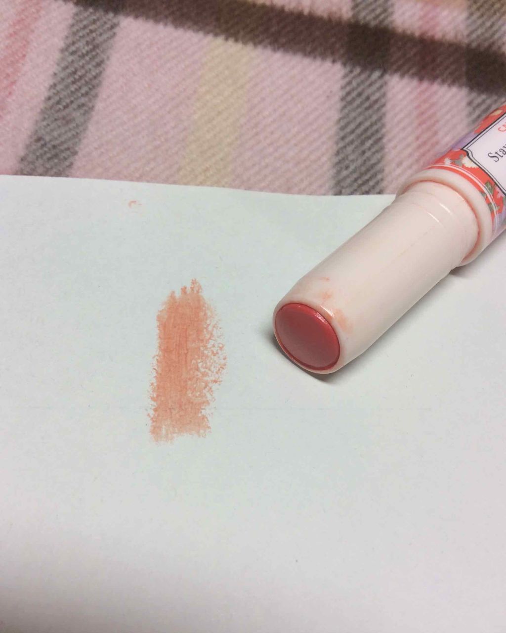 ステイオンバームルージュ/キャンメイク/口紅を使ったクチコミ(2枚目)