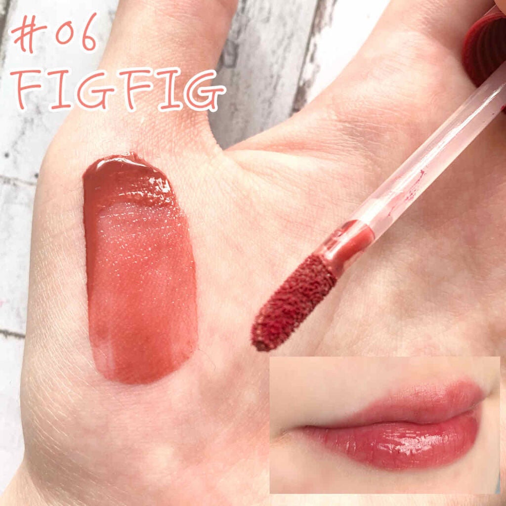 ジューシーラスティングティント/rom&nd/リップティントを使ったクチコミ(3枚目)