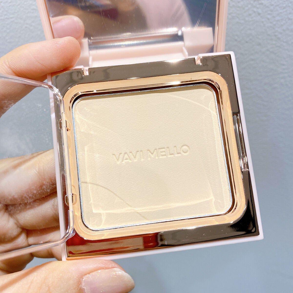 ブラーセッティングフィニッシュパクト/VAVI MELLO/プレストパウダーを使ったクチコミ(3枚目)
