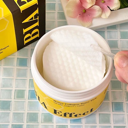 はちみつコラーゲントナーパッド/BIA Effect/トナーパッドを使ったクチコミ(5枚目)