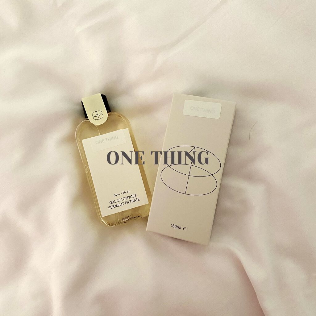 ガラクトミセス化粧水/ONE THING/化粧水を使ったクチコミ（1枚目）