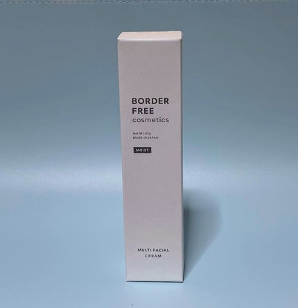 マルチフェイシャルクリーム MOIST/BORDER FREE cosmetics/フェイスクリームを使ったクチコミ(4枚目)