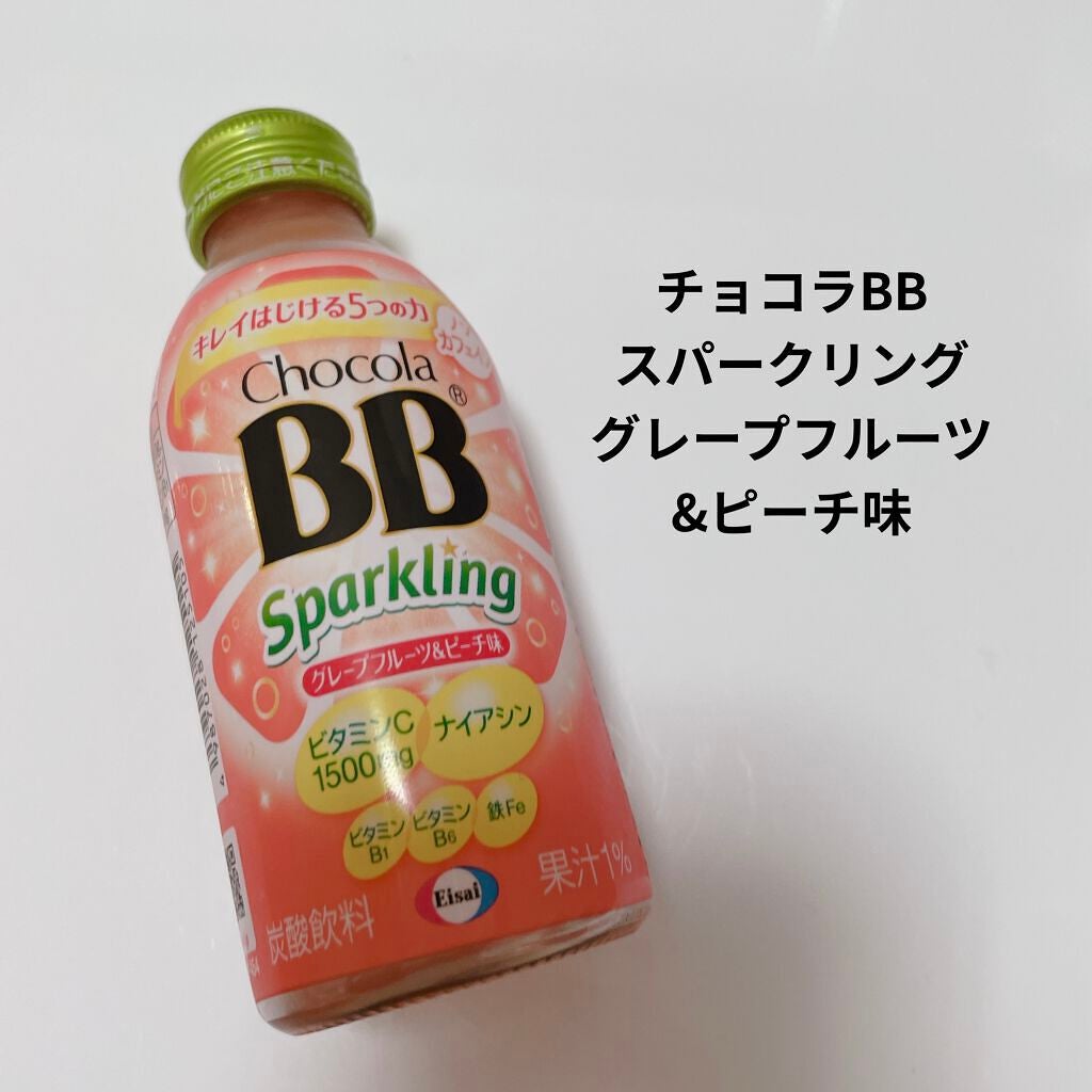 チョコラBBスパークリング/チョコラBB/美容ドリンクを使ったクチコミ(1枚目)
