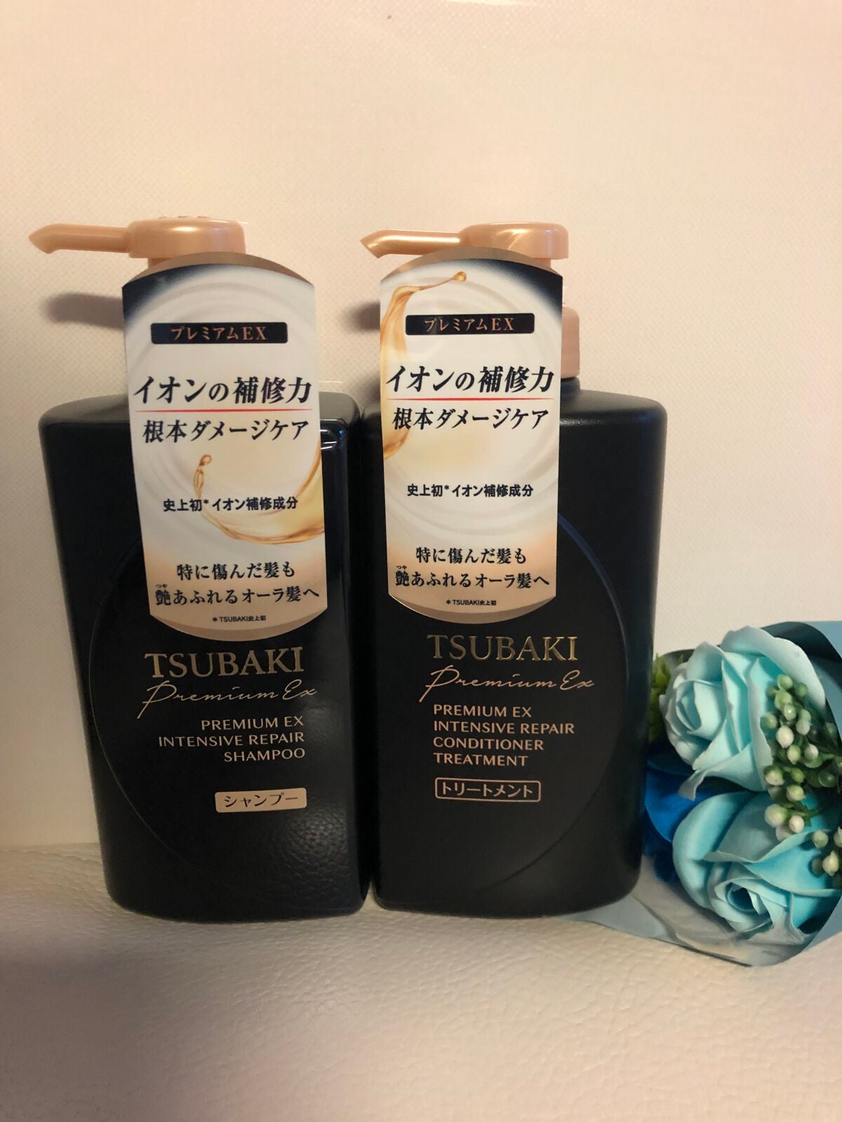 プレミアムEX インテンシブリペア <シャンプー>/コンディショナー<ヘアトリートメント> /TSUBAKI/市販シャンプーを使ったクチコミ(1枚目)