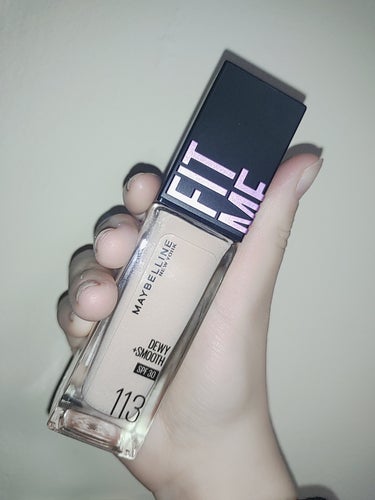 フィットミー リキッド ファンデーション DN 113/MAYBELLINE NEW YORK/リキッドファンデーションを使ったクチコミ（1枚目）