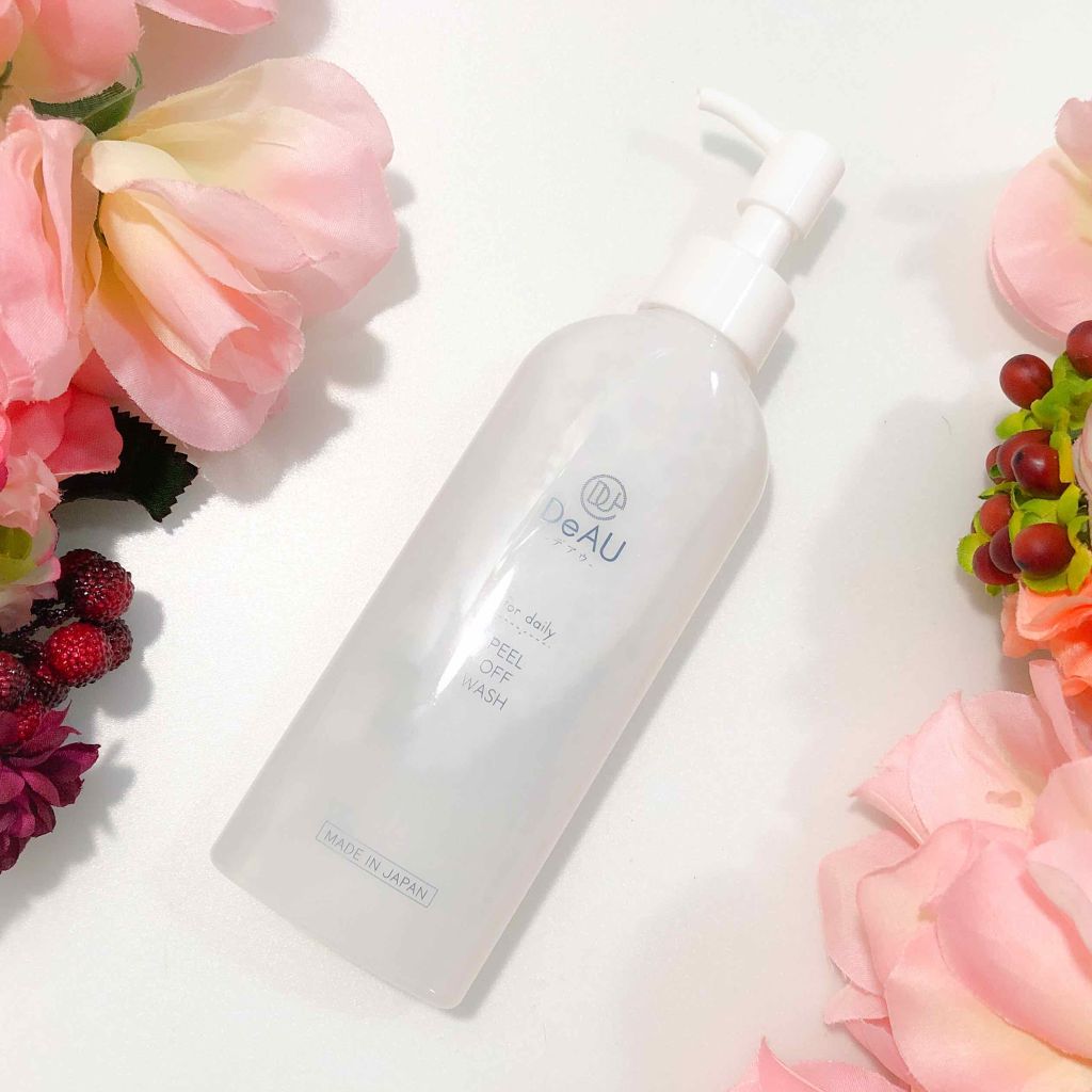 ピールオフウォッシュ/DeAU(デアウ)/泡洗顔を使ったクチコミ（1枚目）