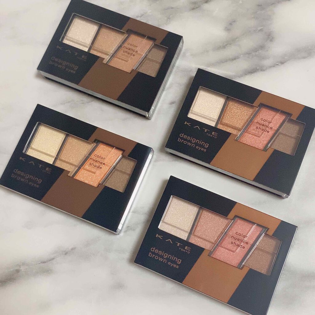 デザイニングブラウンアイズ/KATE/アイシャドウパレットを使ったクチコミ(1枚目)