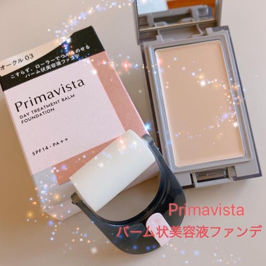 Primavista
デイトリートメントバーム

Primavistaのプレゼントキャンペーンに当選して、いただきました🎀
ありがとうございます💘

⋆ ✩ ⋆ ┄ ⋆ ✩ ⋆ ┄ ⋆ ✩ ⋆ ┄ ⋆ ✩ ⋆ ┄ ⋆ ✩ ⋆ 

このファンデーションは、女神の有村架純さまがCMしてるやつ💘💘

肌の上でコロコロするって肌負担ないの？！って思ってたけど、
ローラーがすごく柔らかいから心配なしでした🥰🥰

また、「バーム状美容液ファンデ」の名前のとおり保湿感があります✨
花王独自開発原料の「ツヤ膜エッセンスジェル」がつやのあるやわらかい膜を張って、肌に高密着。
長時間保湿感が続いてくれます🤍🤍

意外とムラなく塗れるのも驚き。これで有村架純さまになれるかしら、、🤢💖笑

最近夏場が続いてますが、寒くなればお肌カサカサになるので、乾燥する時期にぴったりです🥰💘

⋆ ✩ ⋆ ┄ ⋆ ✩ ⋆ ┄ ⋆ ✩ ⋆ ┄ ⋆ ✩ ⋆ ┄ ⋆ ✩ ⋆ 

#PR
#primavista #デイトリートメントバーム #ローラー #ファンデーション #当選報告 #秋冬ファンデ #美容液ファンデ #バーム状ファンデーション #ベースメイク #プリマヴィスタの画像 その0