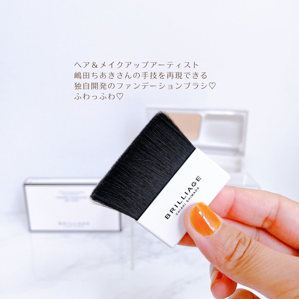ブリリアージュ パウダリーファンデーション ソフトシャイニーのクチコミ「ブリリアージュ
パウダリーファンデーション ソフトシャイニー

ヘア＆メイクアップアーティスト.....」（3枚目）