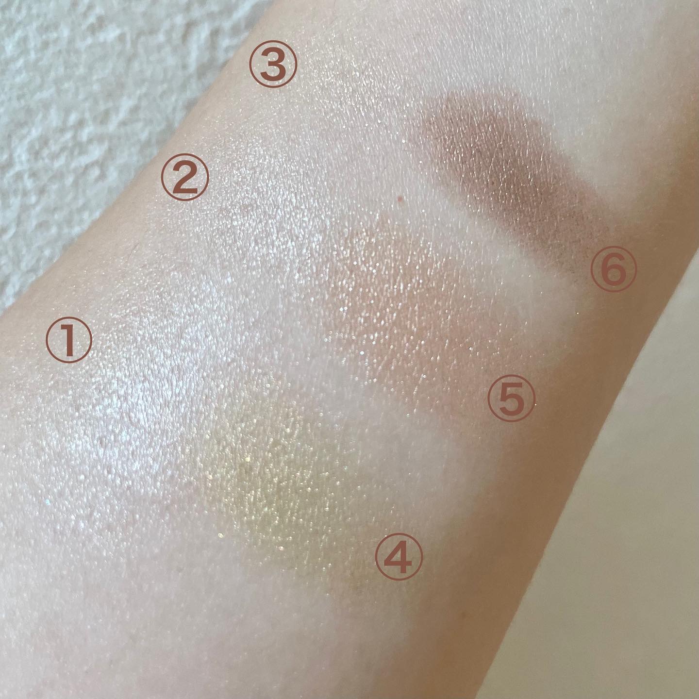 カクテルルーチェアイパレット/haomii/マルチパレットを使ったクチコミ（2枚目）