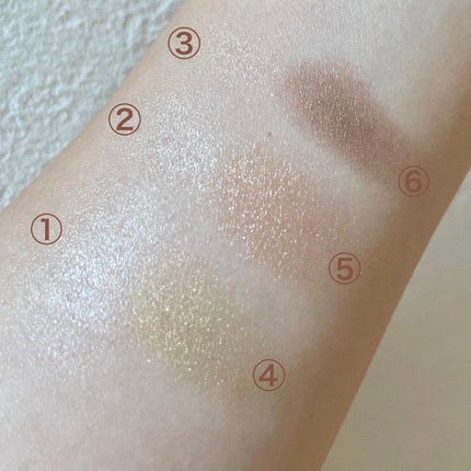 カクテルルーチェアイパレット/haomii/マルチパレットを使ったクチコミ(2枚目)